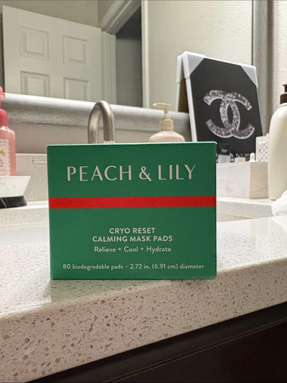 New PEACH & LILY Cryo Reset Mask Pads
